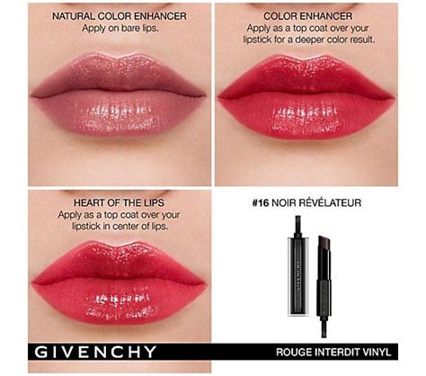 temptalia givenchy rouge interdit noir|givenchy interdit black magic lipstick.